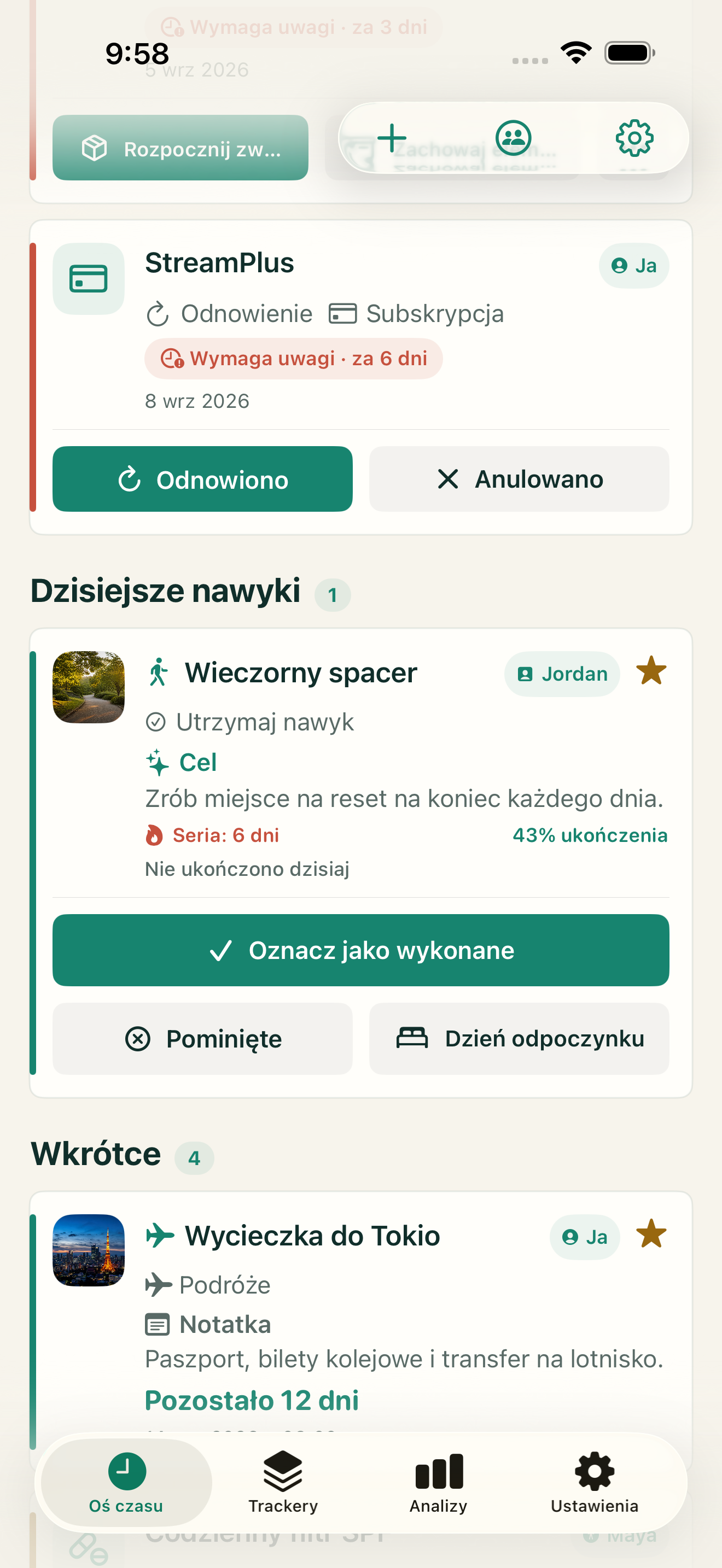 Nawyki na miarę prawdziwego życia