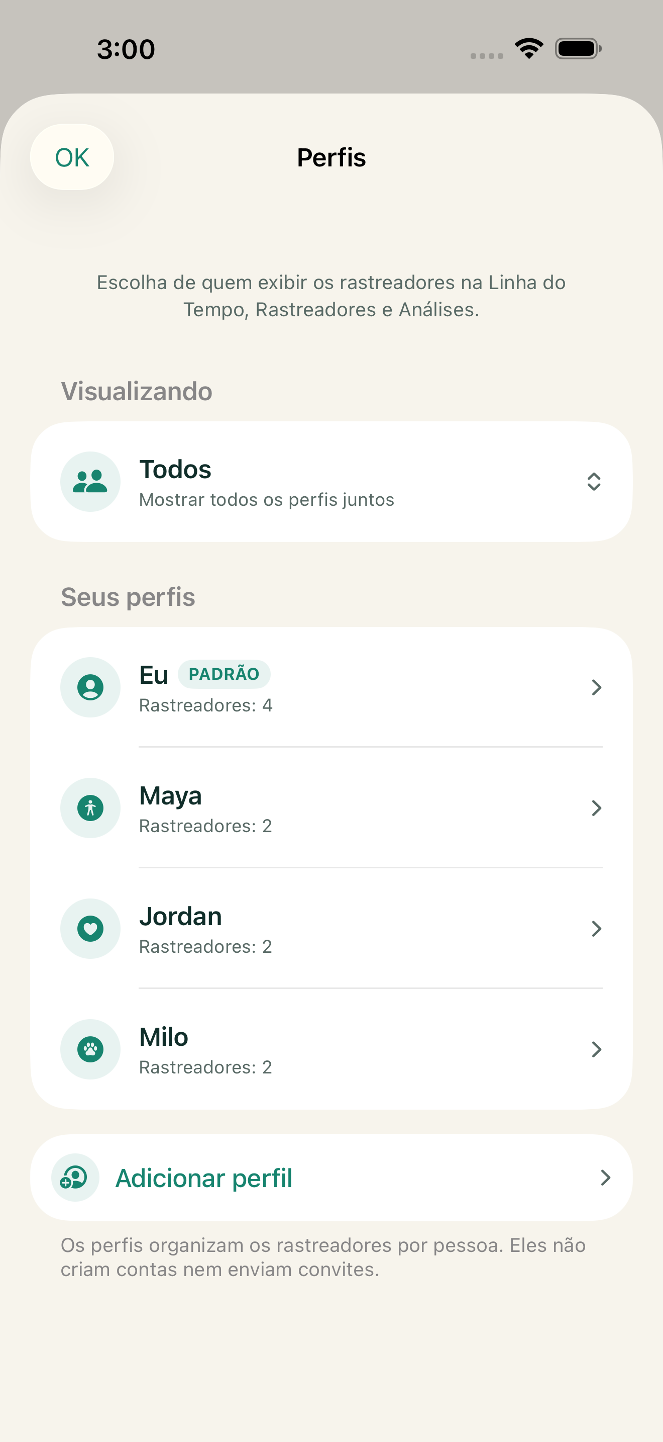 Perfis